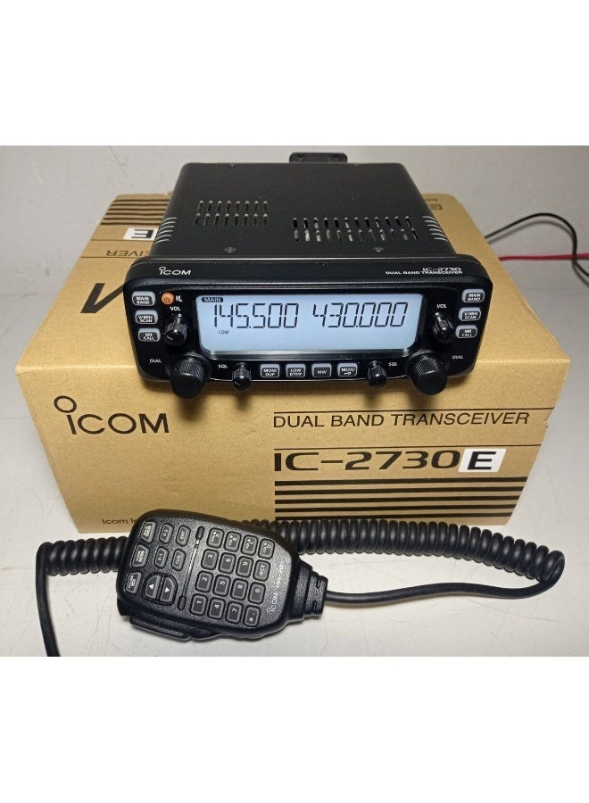جهاز الإرسال والاستقبال ثنائي النطاق IC-2730E – 144/430 ميجاهرتز، 50 واط - Image 1